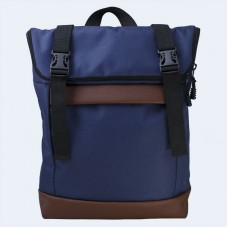 Синий рюкзак Rolltop medium TWINSSTORE Р65