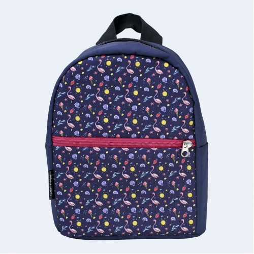 Дитячий синій рюкзак з фламінго TWINSSTORE Р75