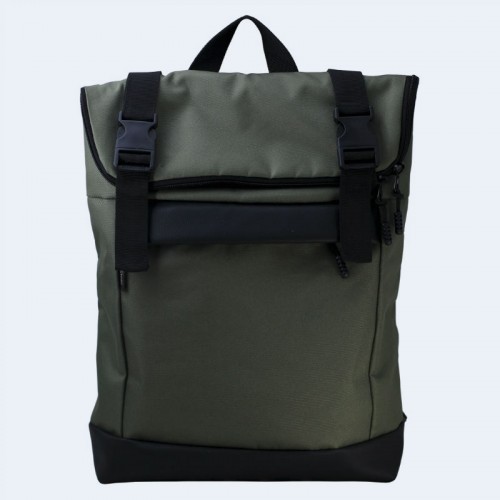 Зелений рюкзак Rolltop medium TWINSSTORE Р66