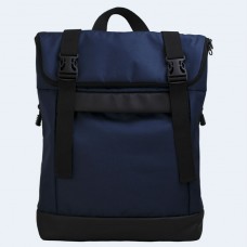 Сине-черный рюкзак Rolltop medium TWINSSTORE Р76