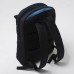 Черный рюкзак Turquoise TWINSSTORE Р86