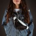 Белая прозрачная бананка TWINSSTORE Б207