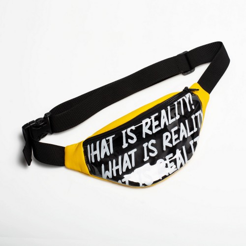 Желтая прозрачная бананка What is Reality TWINSSTORE Б216