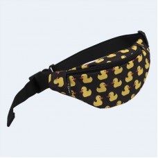 Дитяча чорна бананка з качками TWINSSTORE БД164