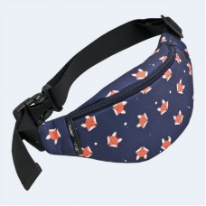 Дитяча синя бананка з лисичками TWINSSTORE Б166