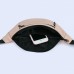 Персиковая кожаная бананка TWINSSTORE Б75