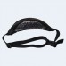 Черная кожаная бананка black silver TWINSSTORE Б167