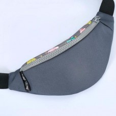 Дитяча сіра бананка з котами TWINSSTORE БД97