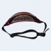 Червона шкіряна бананка red silver TWINSSTORE б168