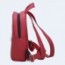 Червоний шкіряний рюкзак small TWINSSTORE Р60