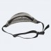 Срібна шкіряна бананка silver TWINSSTORE б169