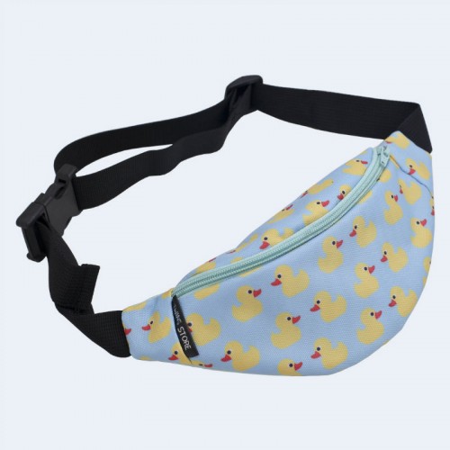 Дитяча блакитна бананка з качками TWINSSTORE БД173