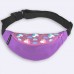 Детская фиолетовая бананка с единорогами TWINSSTORE БД131