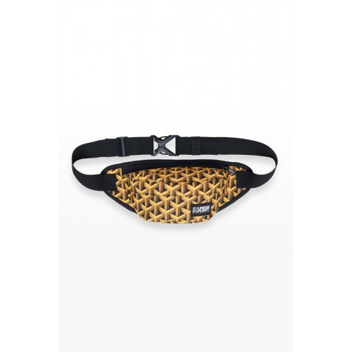 Сумка на пояс Urban Planet H2 INFINITY YELL черная