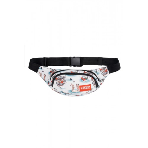 Сумка на пояс Urban Planet H1 SUMMER GREY белая