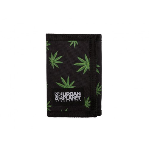Кошелек Urban Planet CLASSIC WEED BLK черный