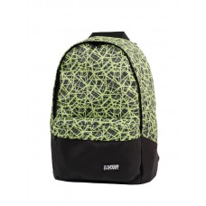 Рюкзак Urban Planet  B2 SCRATCH LIME черный