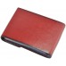 Шкіряна візитниця 24 Grande Pelle Vertikal червона
