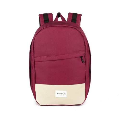 Рюкзак WASCOBAGS 40x25x20 RW2 Cherry-Bej (Wizz Air / Ryanair) вишневий з бежевим