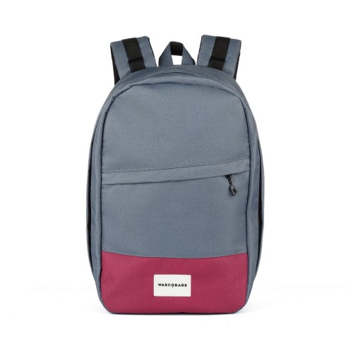 Рюкзак WASCOBAGS 40x25x20 RW2 Graph-Cherry (Wizz Air / Ryanair) темно-серый с вишневым