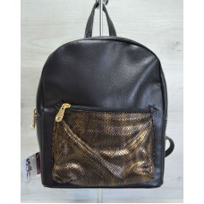 Молодежный рюкзак Welassie «Пайетки» золотая змея 42601 Welassie 42601