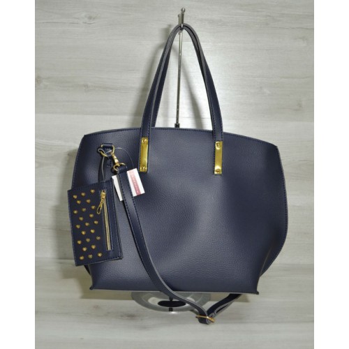 Сумка Welassie с кошельком синего цвета 54604