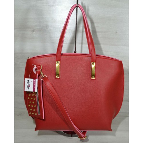 Сумка Welassie з гаманцем червоного кольору 54603