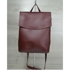 Молодіжна сумка-рюкзак Welassie бордового кольору 44204