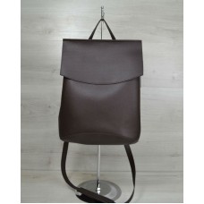 Молодежная сумка-рюкзак Welassie шоколадного цвета 44205 Welassie 44205