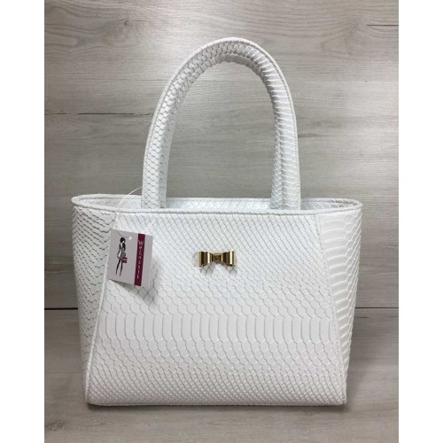 Жіноча сумка Welassie білого кольору 55601