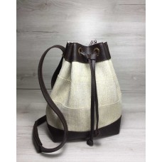 Молодіжний сумка-рюкзак Welassie Гумка бежевого кольору 44503