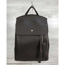 Молодіжний сумка-рюкзак Welassie Серце шоколадного кольору 44605