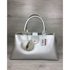 Молодіжна сумка Welassie Альба срібного кольору 54808