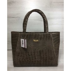 Жіноча сумка Welassie кавового кольору 55604