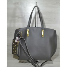 Сумка Welassie с кошельком серого цвета 54602 Welassie 54602