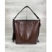 Жіноча сумка «Шеррі» коричнева Welassie 59003