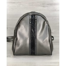 Рюкзак «Юна» серый (серебро) Welassie 45602