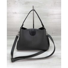 Женская сумка Илина серого цвета Welassie 57401