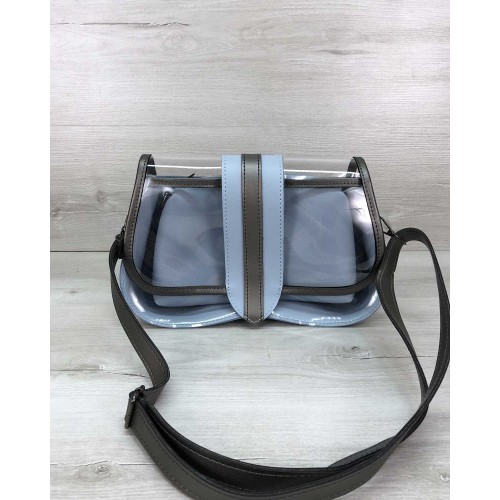 Женская сумка 2 в 1 «Miranda» голубая Welassie T6403