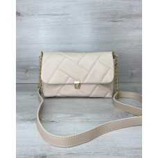 Сумка жіноча «Паркер» бежева Welassie 64609