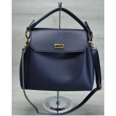 Сумка Welassie три отделения синего цвета 54003 Welassie 54003