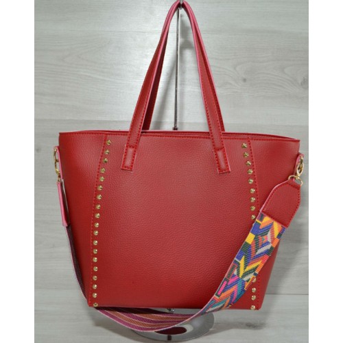 Сумка Welassie – яркий ремень красного цвета 54302