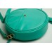Женская кожаная сумка Wellbags Mint green bag circle W038.8 мятно-зеленая