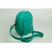 Женская кожаная сумка Wellbags Mint green bag circle W038.8 мятно-зеленая