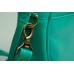 Женская кожаная сумка Wellbags Mint green bag circle W038.8 мятно-зеленая