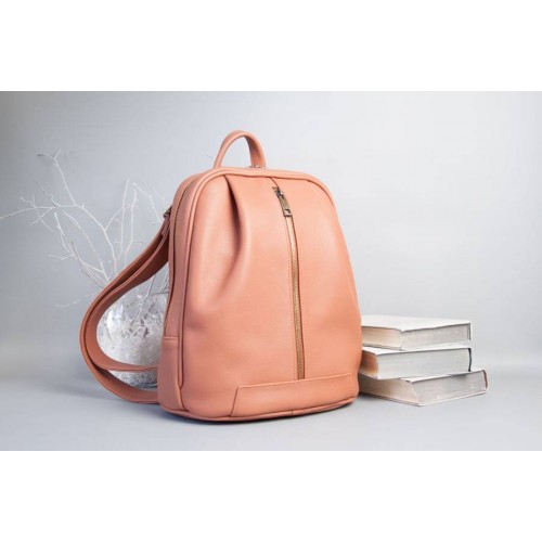 Рюкзак Wellbags Monik Leather Backpack ginger w062.5 рудий