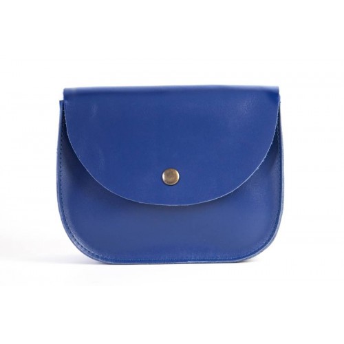 Мини сумка Wellbags Saddle royal blue mini w008.7m синяя