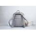 Рюкзак Wellbags Monik Leather Backpack gray w062.6 сірий