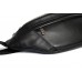 Сумка на пояс Wellbags Waist Bag leather black wb015 чорна