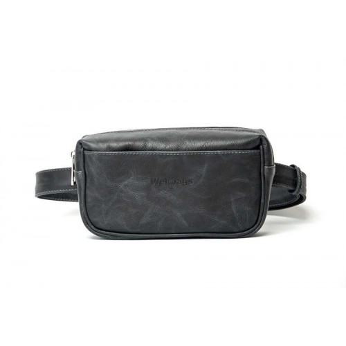 Сумка на пояс Wellbags Waist bag Agnes gray wb013.3 мраморно - серая